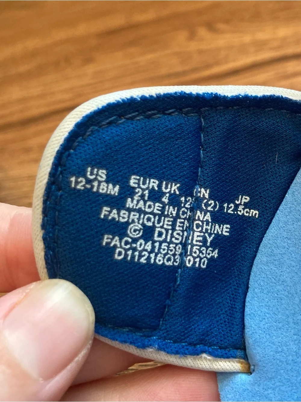 5/$15 USED Disney Blue Mickey & Donald Duck Kids Sandals 12-18 Months